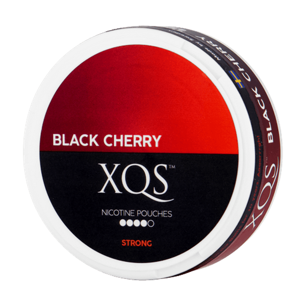 XQS Black Cherry Strong nikotino maišeliai