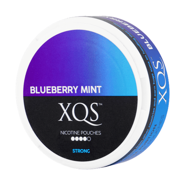 Pouches de nicotina XQS Blueberry Mint Strong