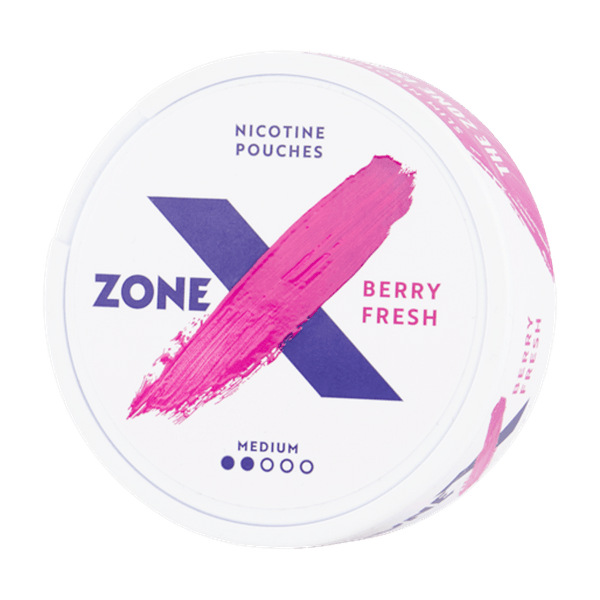 Poches de nicotine ZoneX Berry Fresh