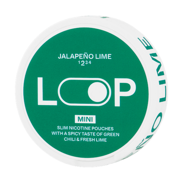 Poches de nicotine LOOP Jalapeno Lime Mini