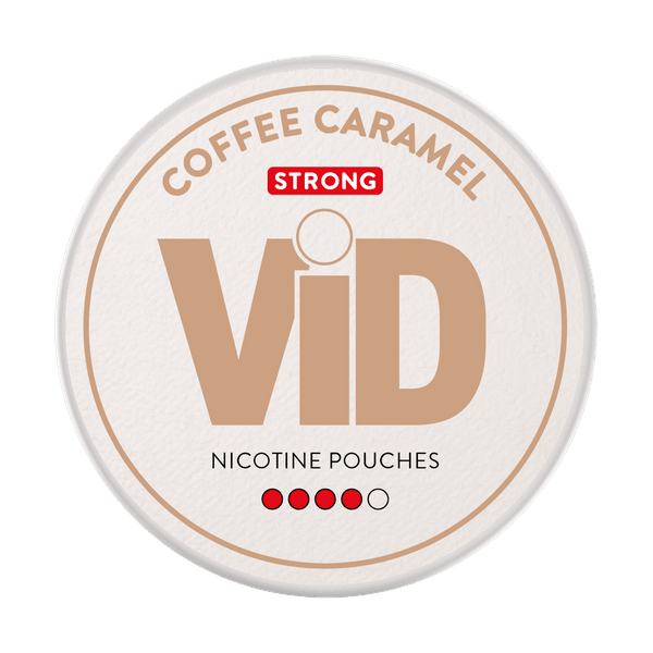 Pouches de nicotina ViD Coffee Caramel Strong