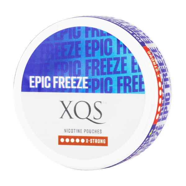 Pouches de nicotina XQS Epic Freeze X-Strong