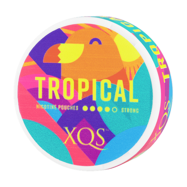 XQS Tropical Strong nikotino maišeliai