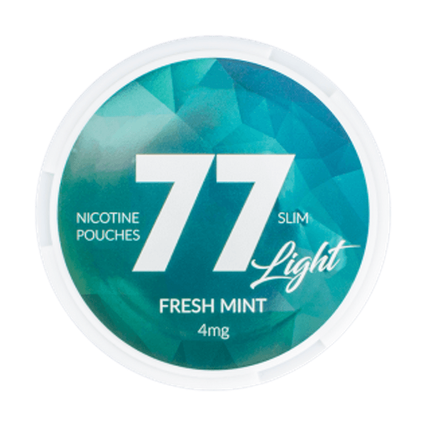 Poches de nicotine 77 Fresh Mint 4mg