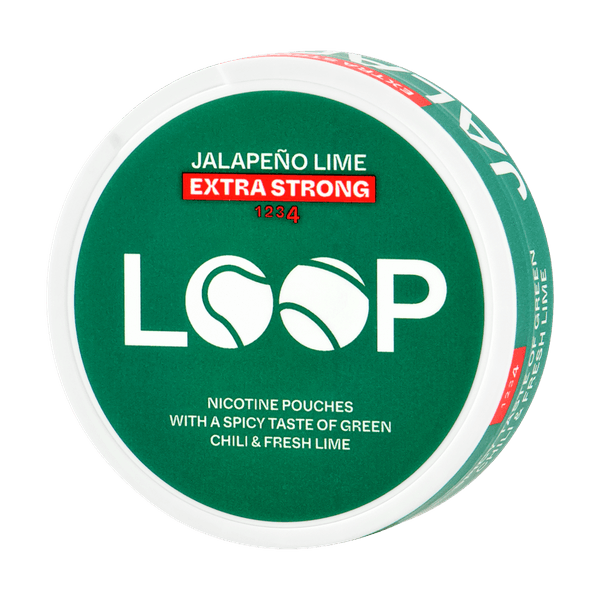 LOOP Jalapeno Lime Extra Strong nikotino maišeliai