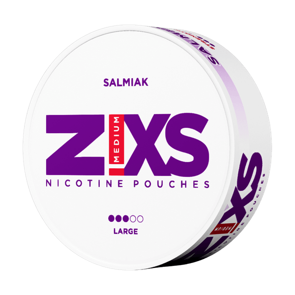 Poches de nicotine ZIXS Salmiak Slim