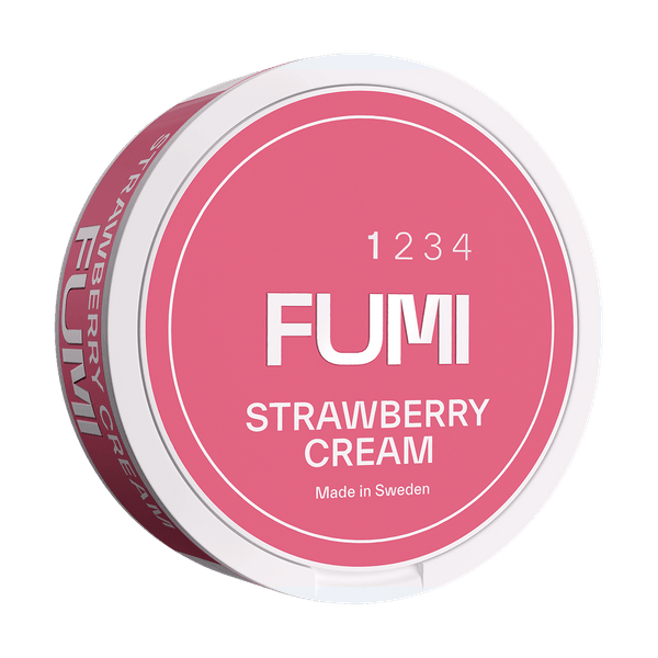 Pouches de nicotina FUMI Strawberry Cream