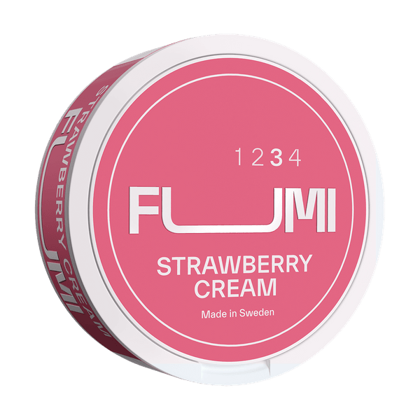 Poches de nicotine FUMI Strawberry Cream Strong