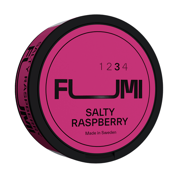 Pouches de nicotina FUMI Salty Raspberry Strong