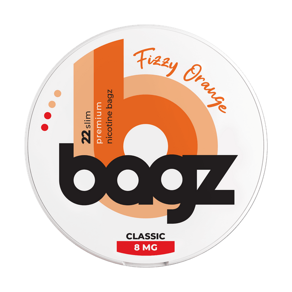 Poches de nicotine Bagz Bagz Fizzy Orange 8mg