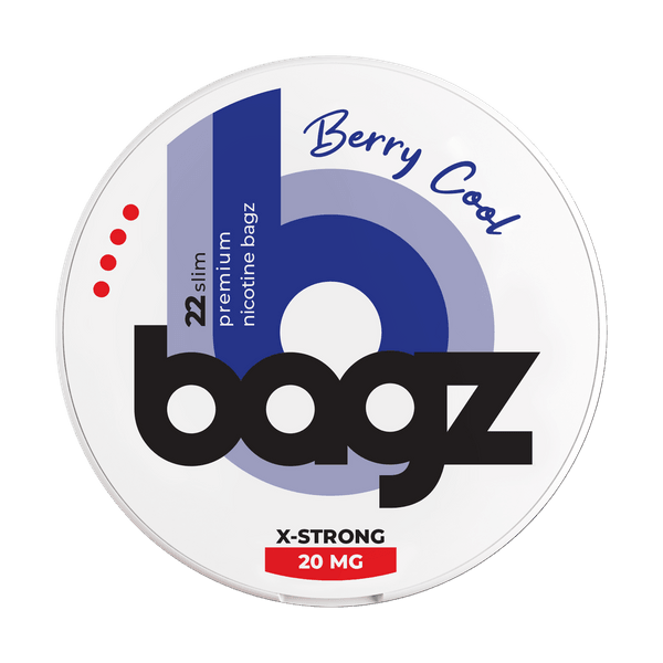 Poches de nicotine Bagz Bagz Berry Cool Max 20mg