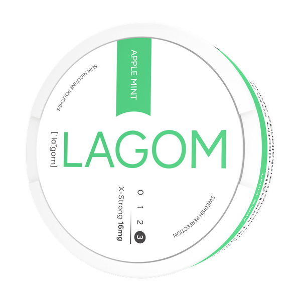 LAGOM Apple Mint 16mg nikotiinipussit