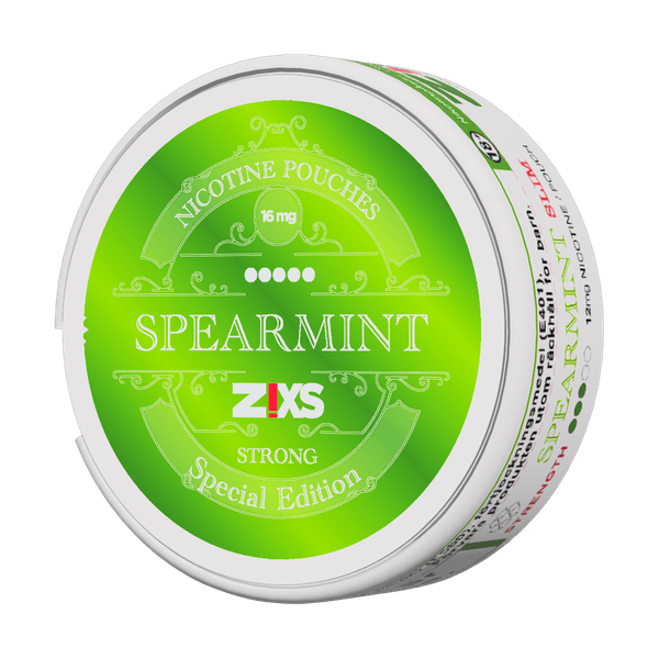 Poches de nicotine ZIXS Spearmint