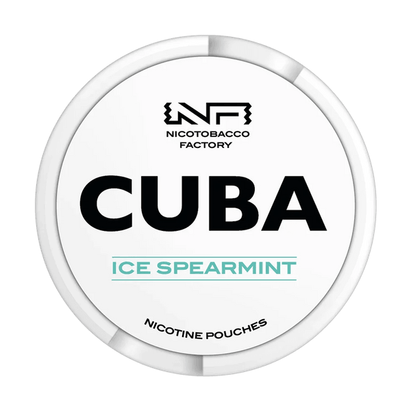 Poches de nicotine CUBA Ice Spearmint