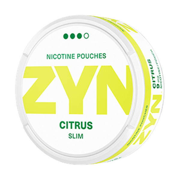 Poches de nicotine ZYN Citrus Strong