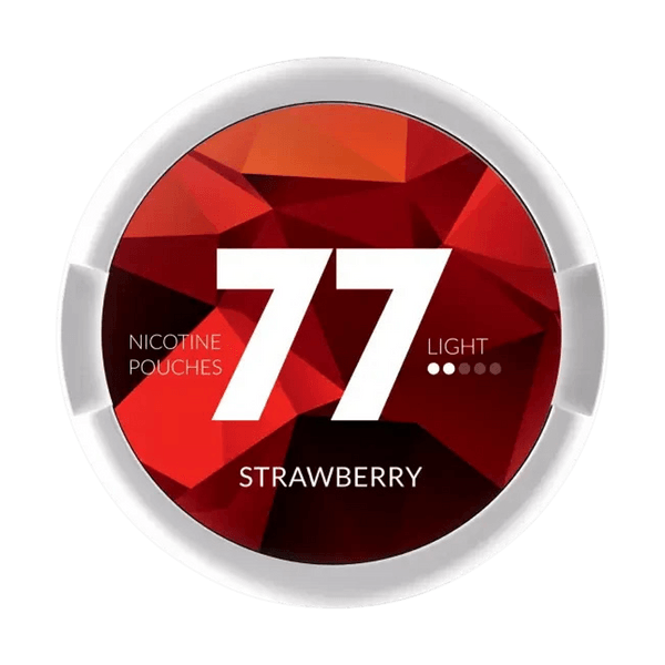 Poches de nicotine 77 77 Strawberry Light