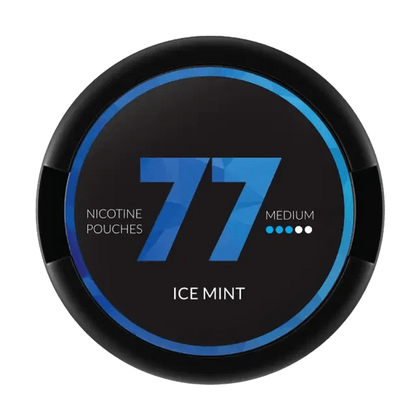 Poches de nicotine 77 77 Ice Mint Medium