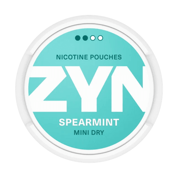 Pouches de nicotina ZYN Spearmint Mini Dry 3mg