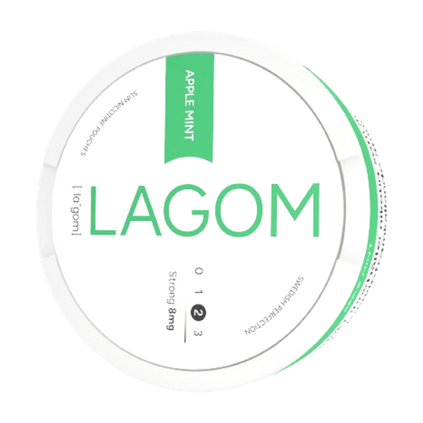 LAGOM Apple Mint Strong 8mg nikotiinipussit