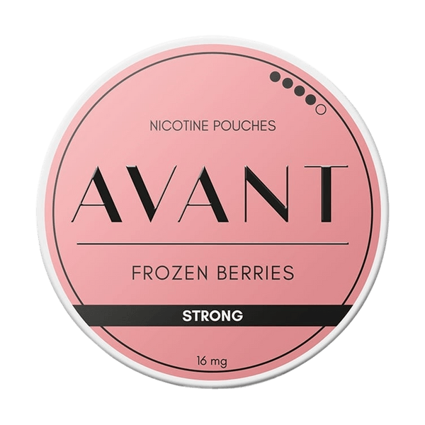 Pouches de nicotina Avant Frozen Berries Strong