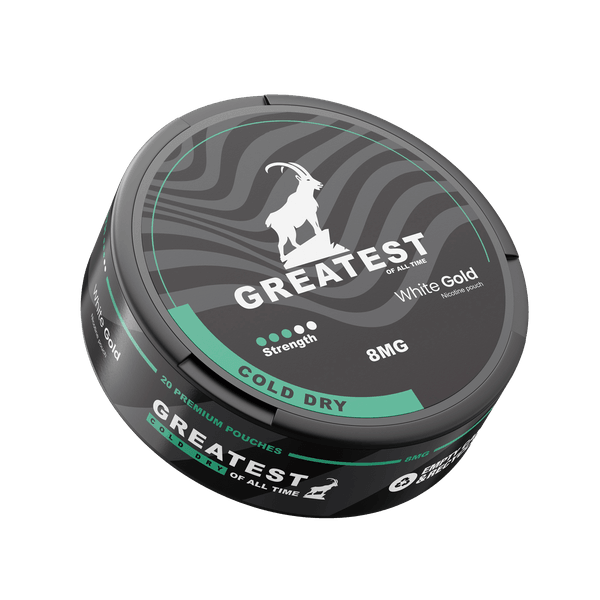 Poches de nicotine Puff and Pouch Greatest Cold Dry - 8mg