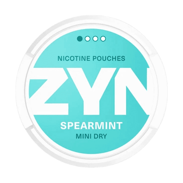 Poches de nicotine ZYN Zyn Spearmint mini dry light