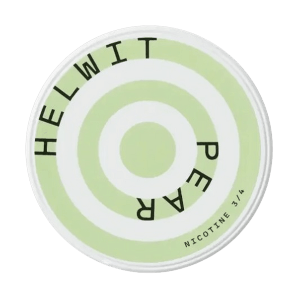 Poches de nicotine Helwit Helwit Pear 9mg