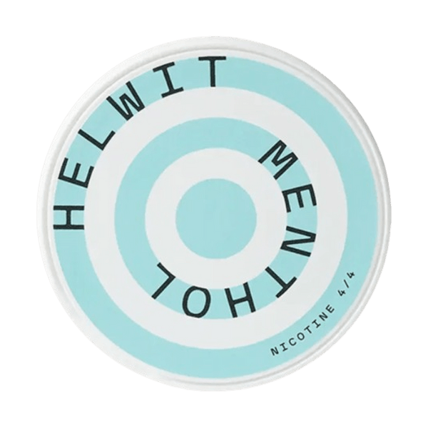 Poches de nicotine Helwit Helwit Menthol 9mg