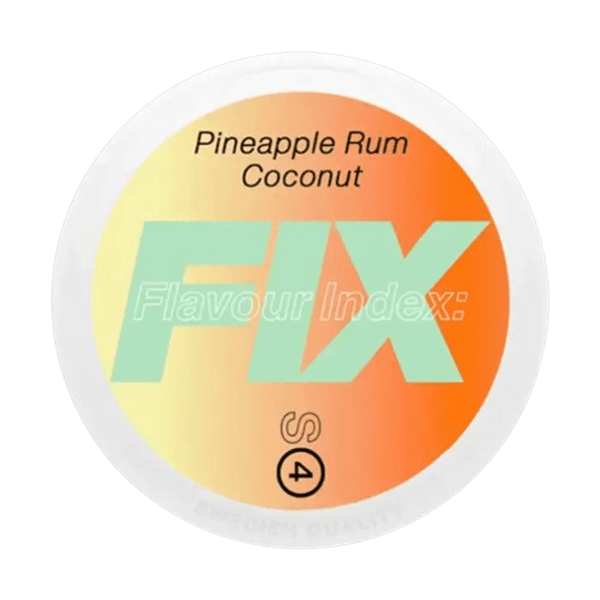 Poches de nicotine Fix Pineapple Rum Coconut 14mg