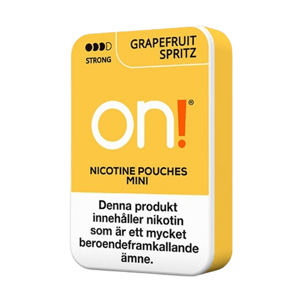 Poches de nicotine on! On! Grapefruit Spritz 19mg