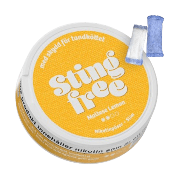 Poches de nicotine STING FREE Sting Free Maltese Lemon