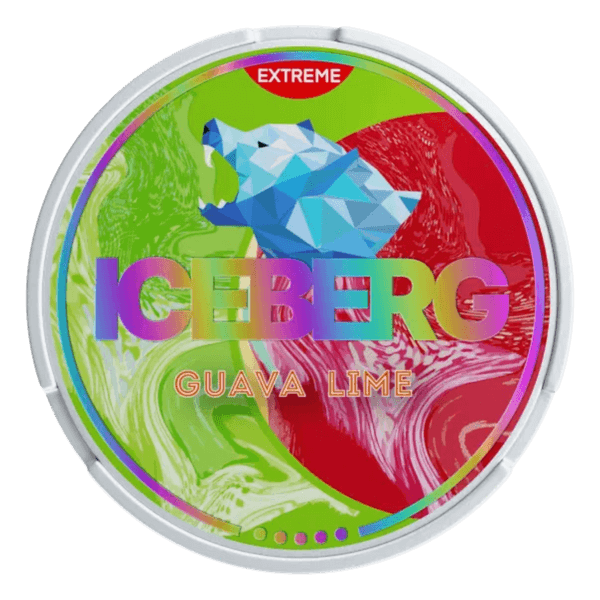 Poches de nicotine ICEBERG Iceberg Guava Lime Extreme