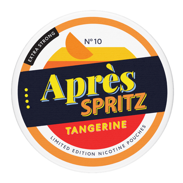 Poches de nicotine Après Après Tangerine Spritz Extra Strong