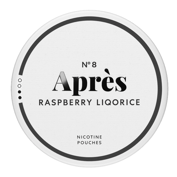 Poches de nicotine Après Après Raspberry Liqorice Extra Strong