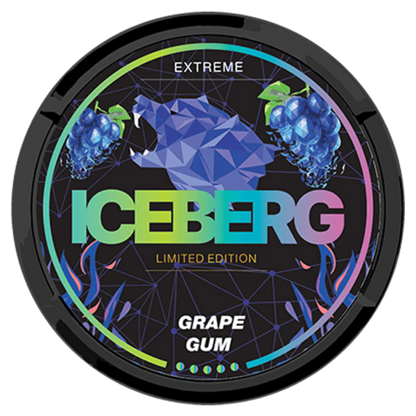 Poches de nicotine ICEBERG Iceberg Grape Extreme