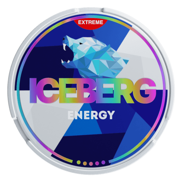 Pouches de nicotina ICEBERG Energy Extreme