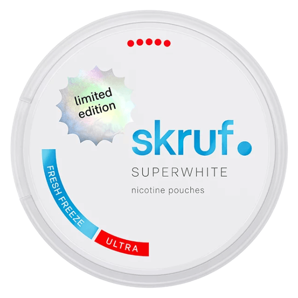 SKRUF SKRUF Superwhite Fresh Freeze nikotino maišeliai