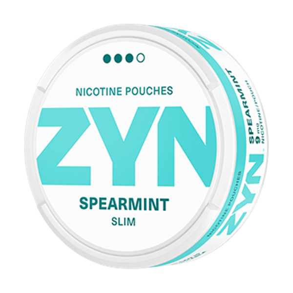 Poches de nicotine ZYN Spearmint Strong