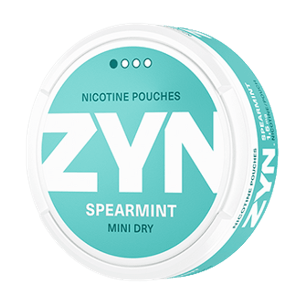 Poches de nicotine ZYN Spearmint Mini Dry