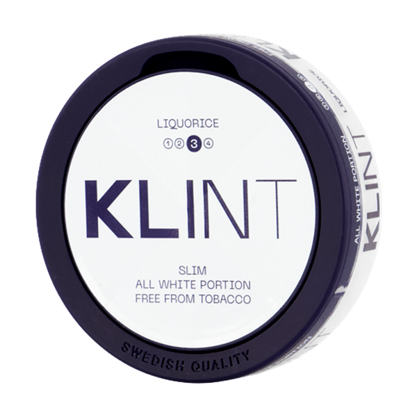 Poches de nicotine KLINT Liquorice