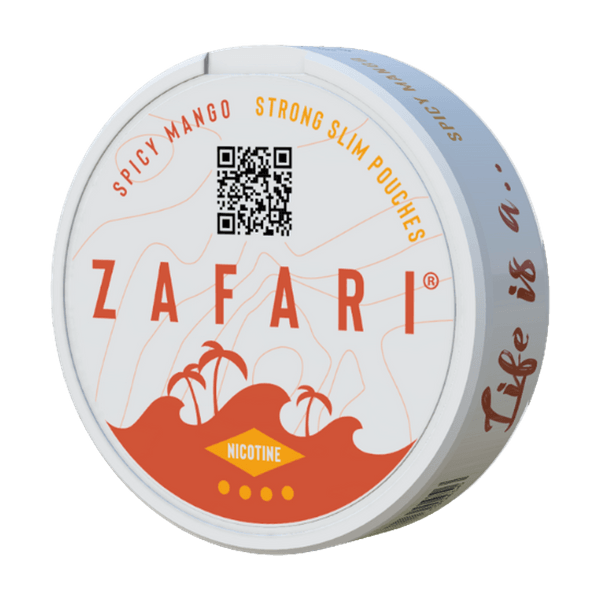 Poches de nicotine ZAFARI Zafari Spicy Mango 10mg