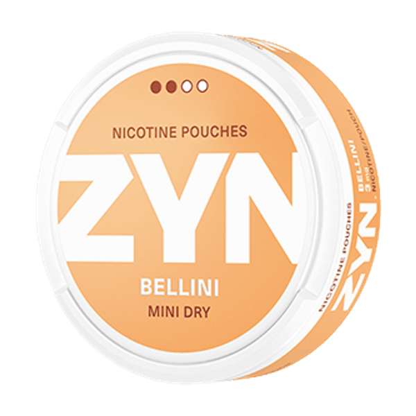 Pouches de nicotina ZYN Bellini 3mg