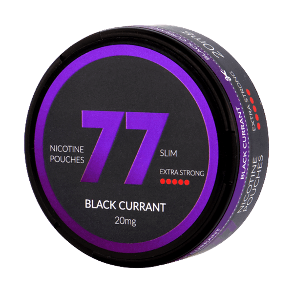 Poches de nicotine 77 Black Currant Medium