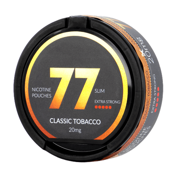 Poches de nicotine 77 Classic Traditional Taste Medium